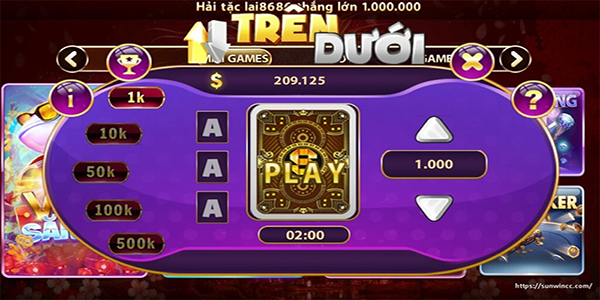 Hiểu rõ về luật chơi game Trên Dưới từ cơ bản nhất