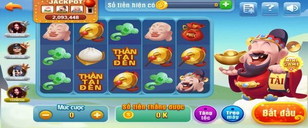 Kiểm tra số dư tài khoản khi chơi trò chơi slot thần thánh
