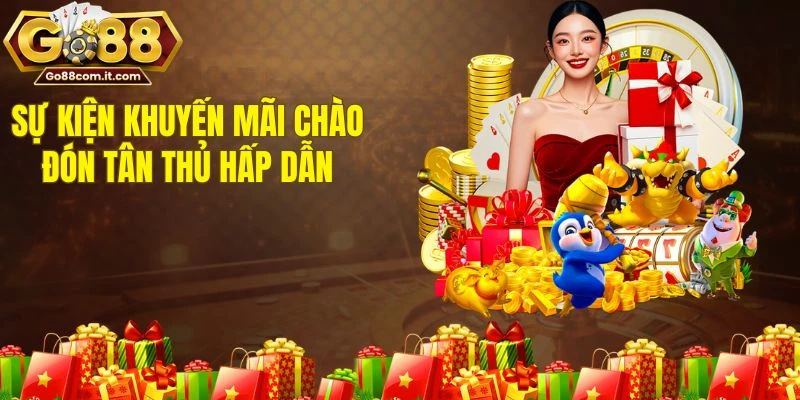 Sự kiện khuyến mãi chào đón tân thủ hấp dẫn